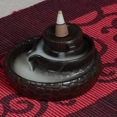 熏香炉烟会倒流香炉荷塘月色高山流水沉香锥香塔香薰炉赠塔香包邮