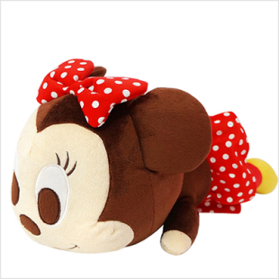 韩国代购趴趴米老鼠米奇米妮毛绒玩具公仔/靠枕小抱枕/迪士尼限定