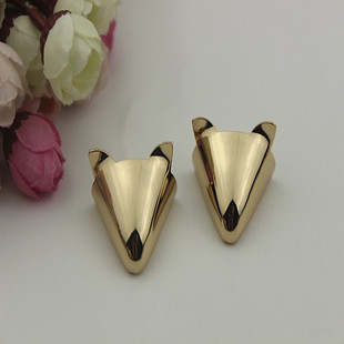 女包 金属钻石狗头鞋花 鞋子配件 鞋扣 女鞋女包装饰扣 包配件服装