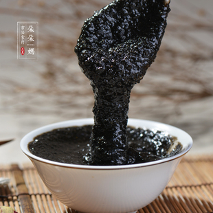 阿胶首乌黑芝麻糊 朵妈纯手工自制乌发蜜膏 养血护发生发 润肤