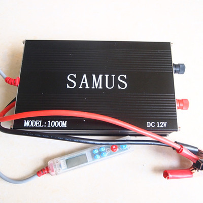山姆斯samus-1000m逆变器12v-1000w数控/混频/手柄调节