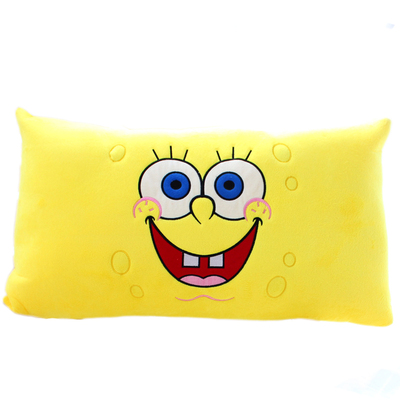 海绵宝宝抱枕靠垫海绵宝宝枕头抱枕可拆洗创意圣诞节礼物送女生