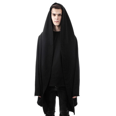 暗黑者中性卫衣开衫暗黑系darker同款帽衫男女巫师大帽子连帽外套