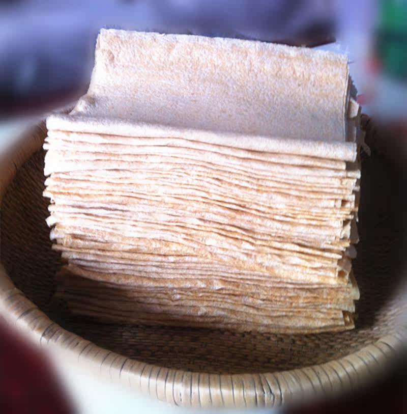 舌尖上中国美食徐州煎饼新沂窑湾特产细小麦石磨软煎饼500g胜山东_爱