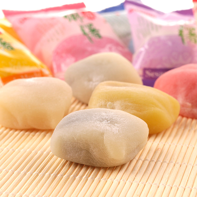 台湾进口花莲特产糕点麻薯宗泰阿美综合麻薯450克包邮