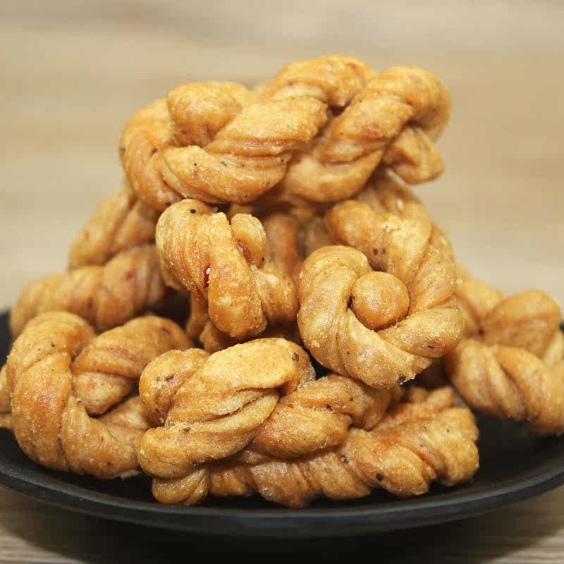 陈长江重庆特产瓷器口麻花 陈昌江小麻花318g小吃 散装零食糕点