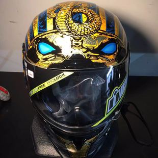 现货2016新款icon摩托车头盔顶级系列airframe pro埃及法老特技盔