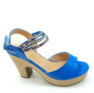 [反季清仓] 断码特价姬度专柜正品女鞋夏季粗高跟厚底舒适女凉鞋13086