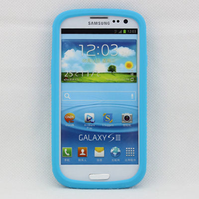 三星i9300 硅胶套 手机套 s3 皮纹外壳 i9308保护套 防滑 软套 膜