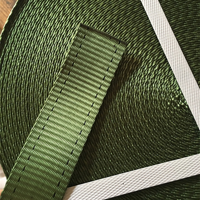 4cm宽加厚橘黄色安全带带 丙纶带 尼龙背包带 扁带织带 diy辅料