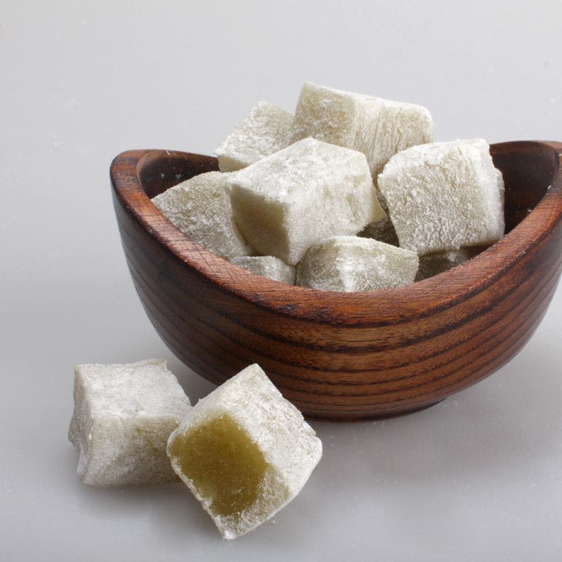 黄则和绿茶味桔红糕130g 厦门特产 糯米茶点点心零食橘红糕