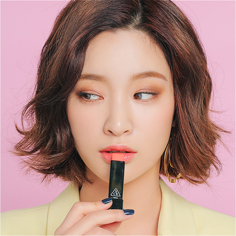 stylenanda官方 3ce bebe 滋润保湿唇膏 三角口红