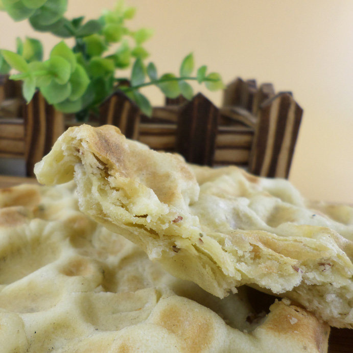 陕西特产西安临潼老白家石子馍 夹心手工石头馍 两份包邮