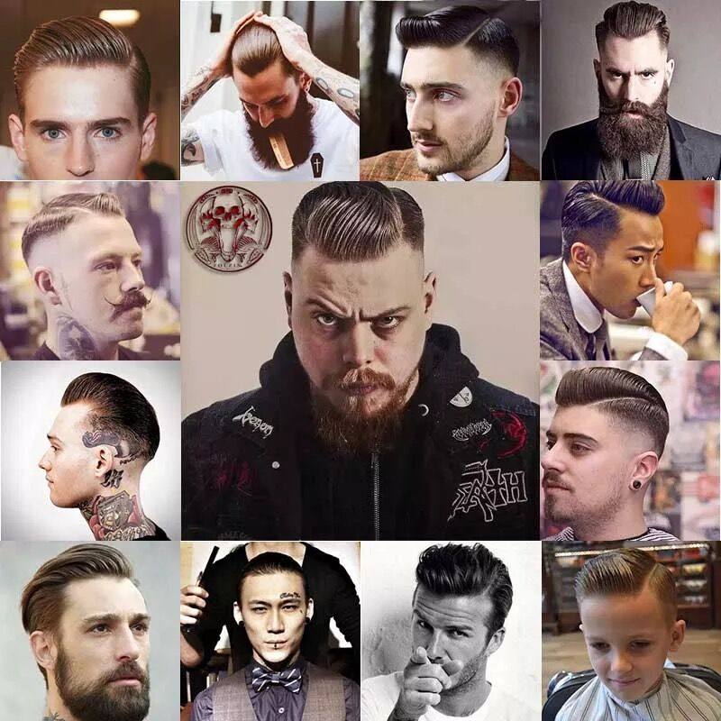 百变复古发油男士大背头油头发蜡油头定型发泥持久保湿啫喱发膏