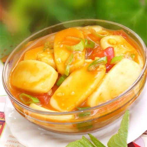 天天特价天丰禧运年真空大米韩国白切片年糕片水磨年糕400g*4袋