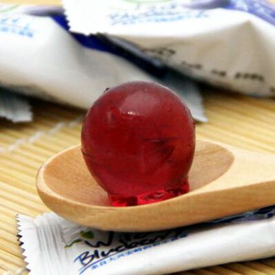 大兴安岭特产永富蓝莓仙子蓝莓汁软糖 蓝莓糖果一元一块