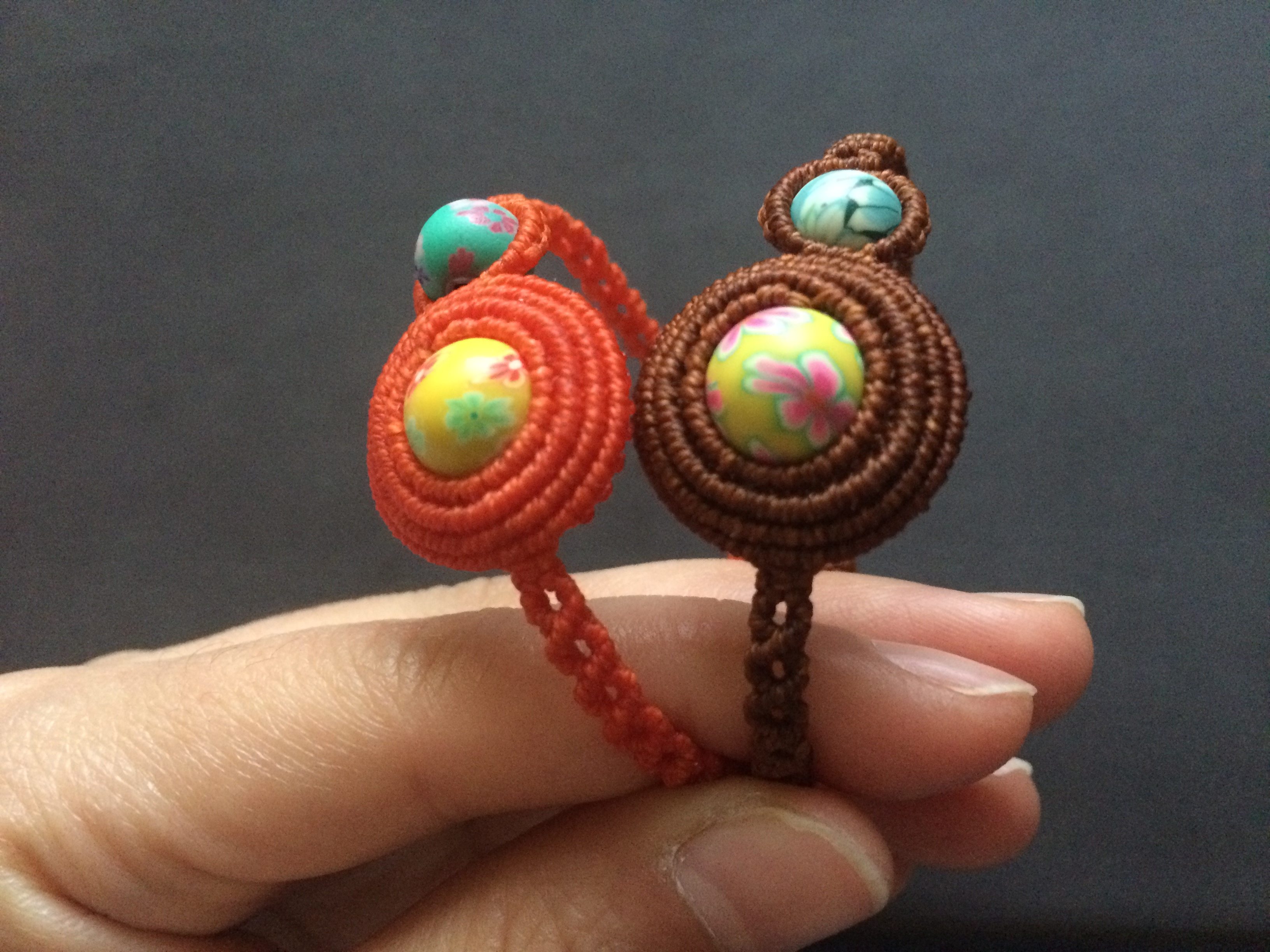 【结缘欣赏】手工定制手链魅惑 虎眼石南美蜡线手绳macrame成品