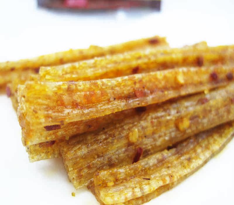 湖南特产玉峰食品花心棒小辣条 大包装麻辣味素食面筋 满10袋包邮
