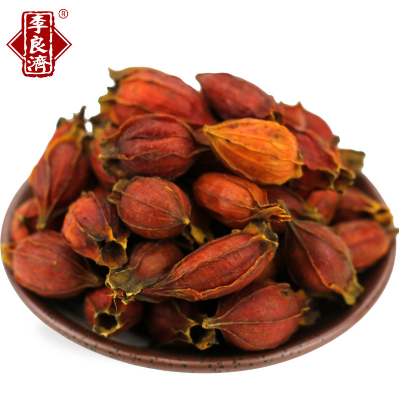 李良济 生山栀 生栀子 黄栀子 精选 100g(散装)