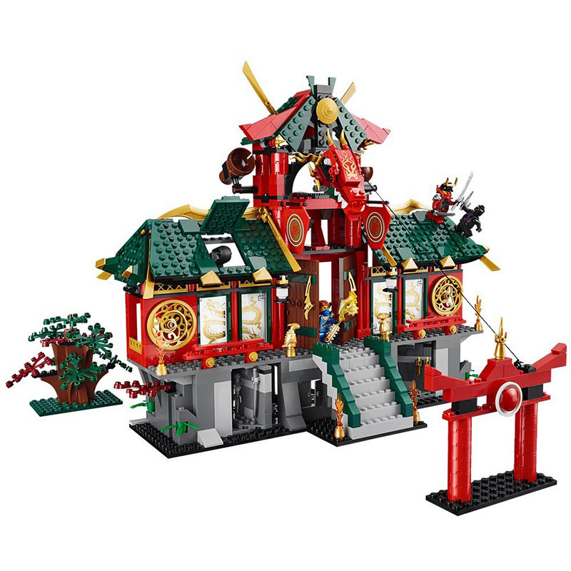 包邮乐高/lego 正品 忍者系列大战忍者之城早教益智拼插积木70728