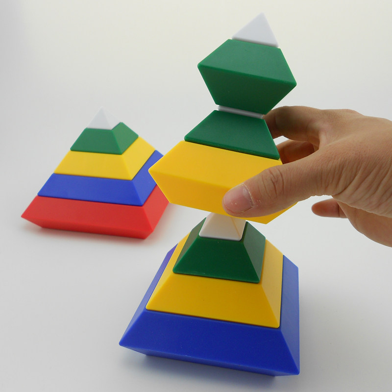 光华益智玩具 塑料拼插/拼装 百变金塔 in时代白宫/菱形积木