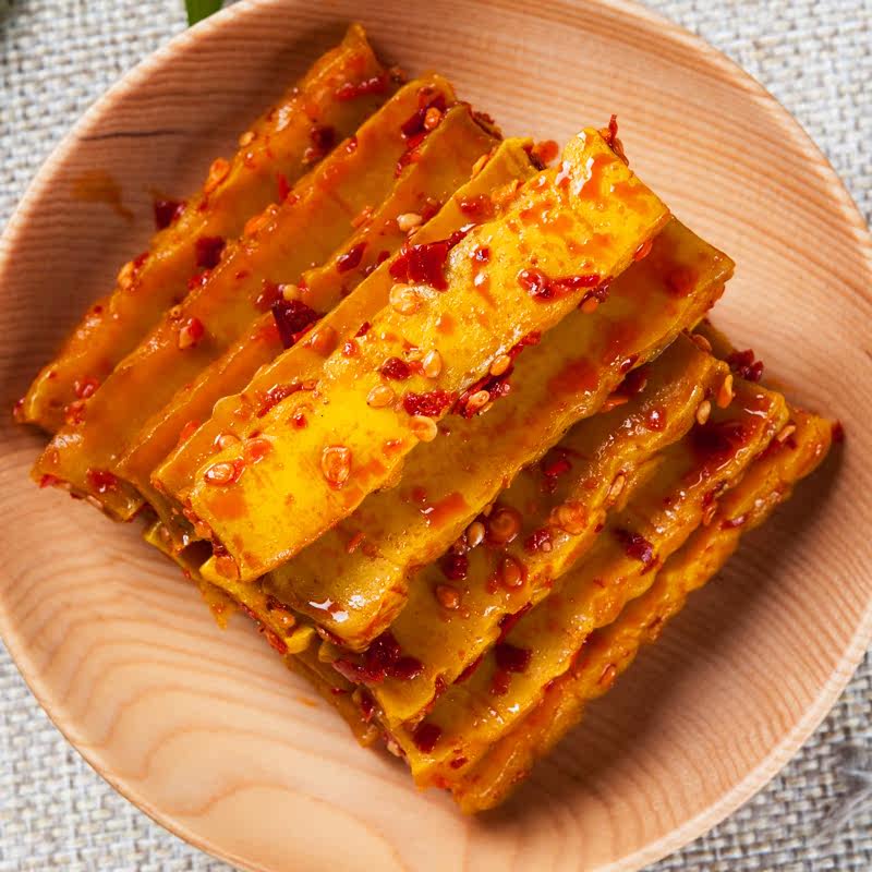 【口口香_豆干子】劲豆坊500g麻辣条香干子小包豆腐干子年货礼包