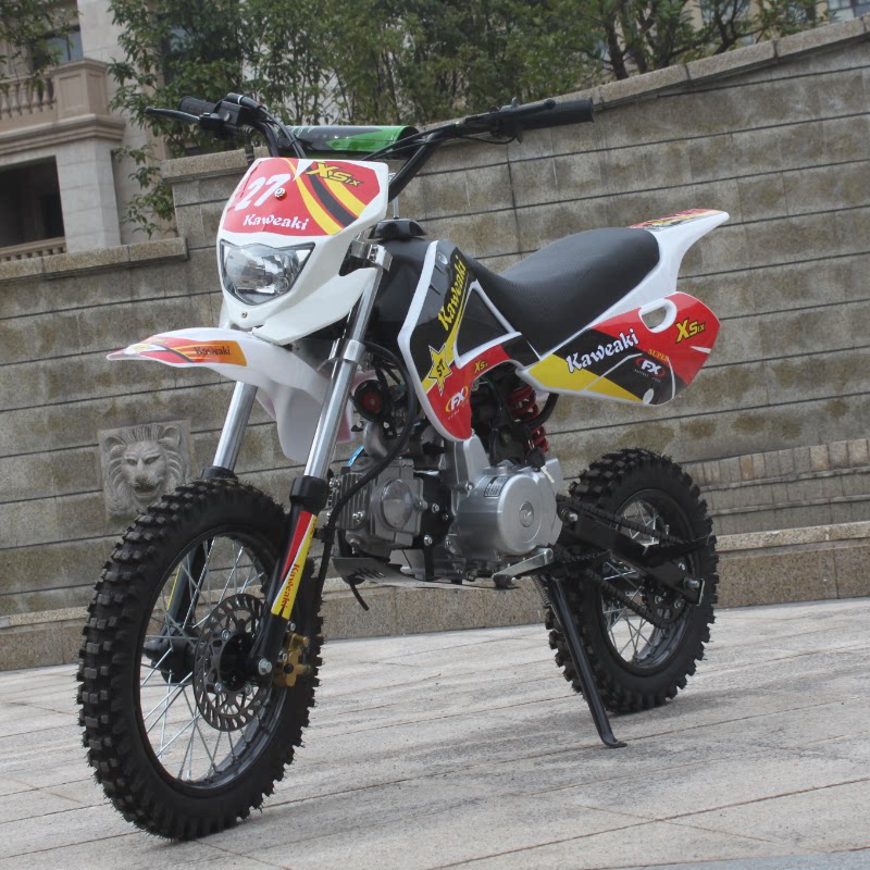 改装四冲程125cc迷你小川崎越野车阿波罗山地摩托车沙滩车小跑车