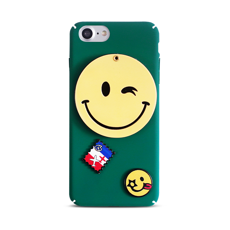 苹果iphone6s手机壳日韩卡通个性创意女6plus保护壳硬磨砂带镜子7