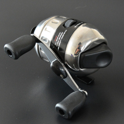 射鱼轮弹弓射鱼镖鱼线轮射鱼器渔轮不锈钢封闭式金属套装鱼鳔滑轮