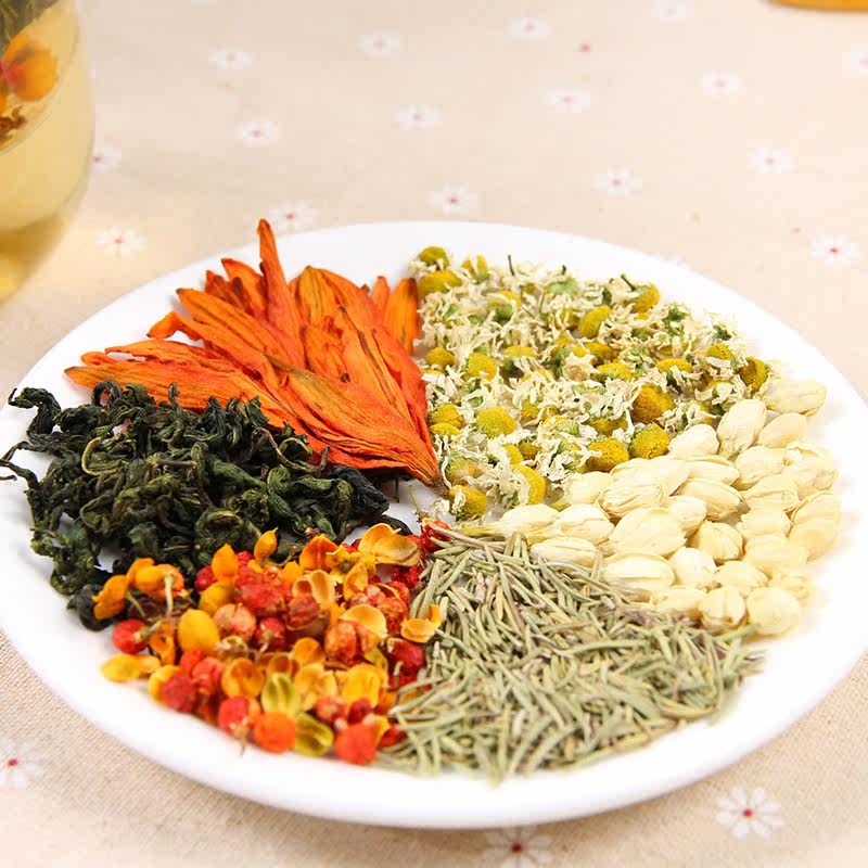安神茶助眠茶组合花茶消除疲劳改善睡眠茶失眠茶静心安眠茶花草茶