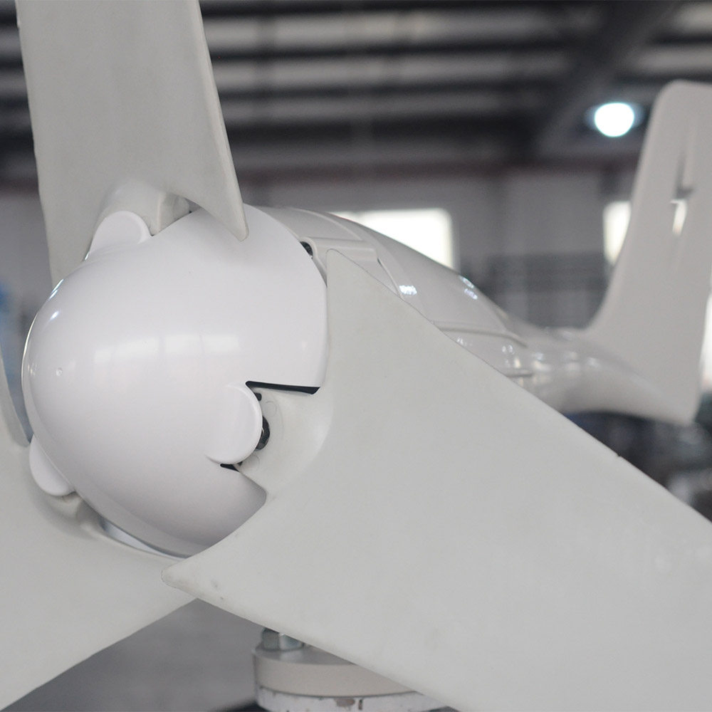 上海召联包邮200w小型风力发电机家用组合风光互补系统12v