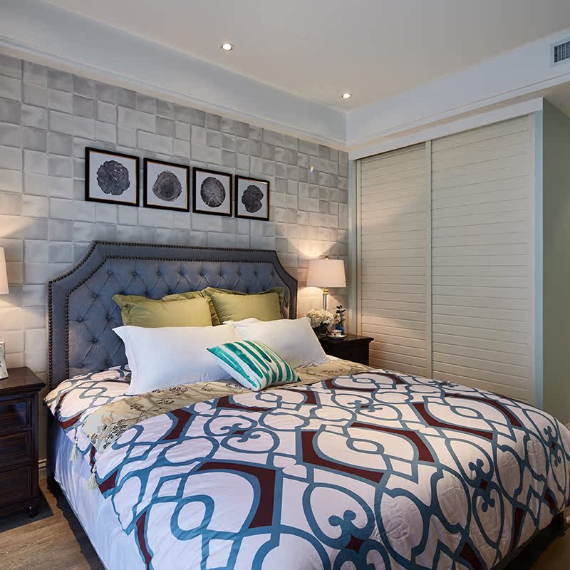 美式家庭房子室内装修家装设计服务工装效果图制作套餐全案装修