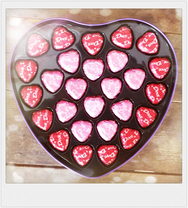 包邮 正品德芙心语巧克力27颗装礼盒送女神男神圣诞节情人节礼品