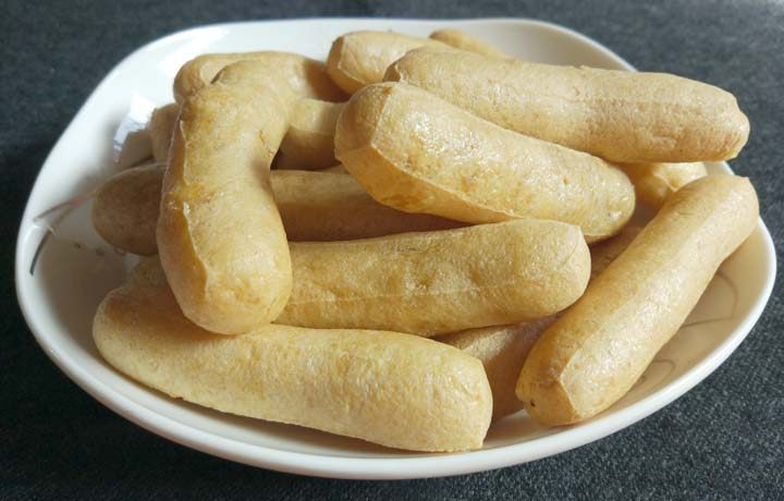 湖北特产蕲春豆果 豆条豆参农家自制 火锅配菜安庆豆腐果生条包邮