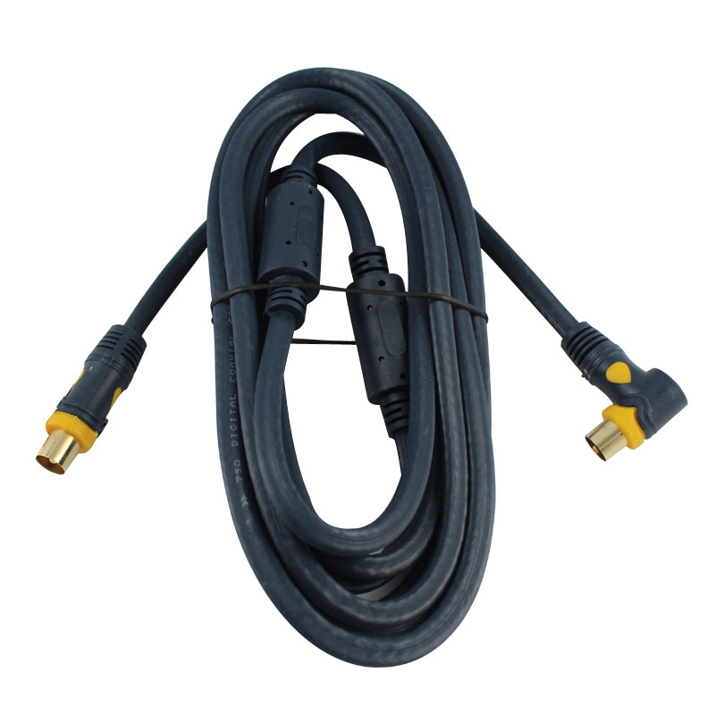 金顶e717s 电视信号线射频线 有线电视线闭路tv线机顶盒连接线