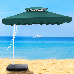 友达户外遮阳伞太阳伞广告伞沙滩伞大伞户外摆摊广告3米双骨双层