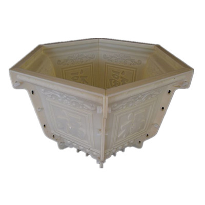 水泥花盆模具塑料六角形长方形四角正方形椭圆形盆栽盆景园林模具