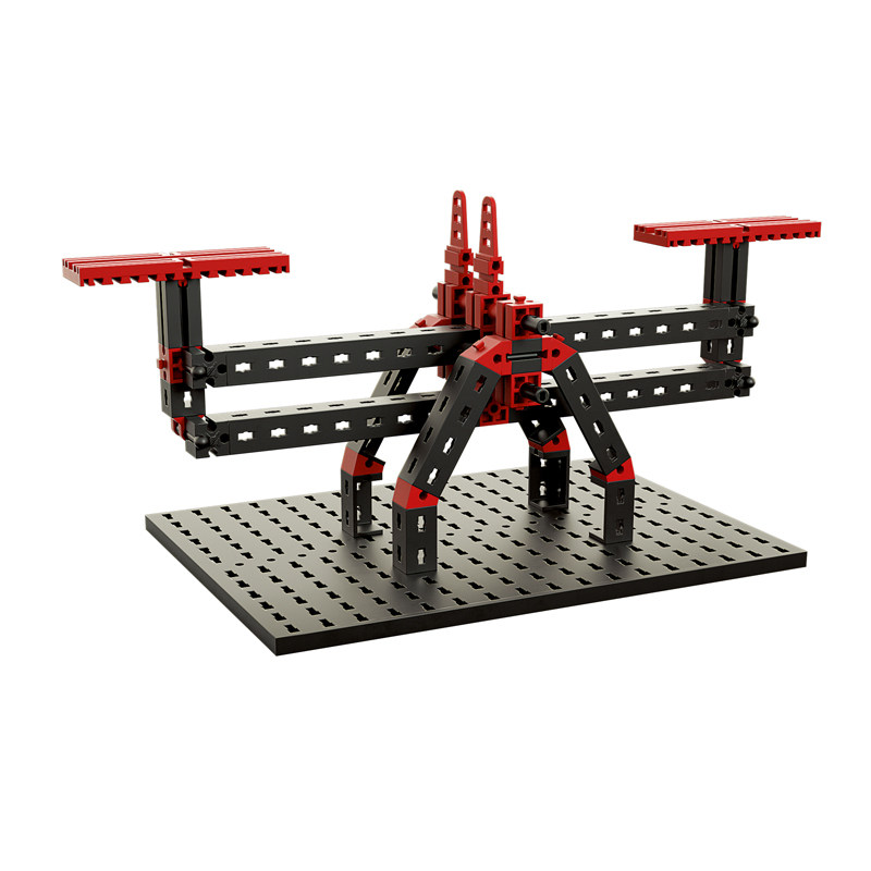 慧鱼拼装积木组合玩具德国原装进口机械与结构套装ii536622