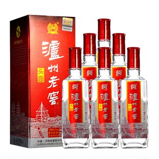 白酒 瀘州老窖09版老頭曲38度500ml*6濃香型白酒整箱裝 限地包郵 特價