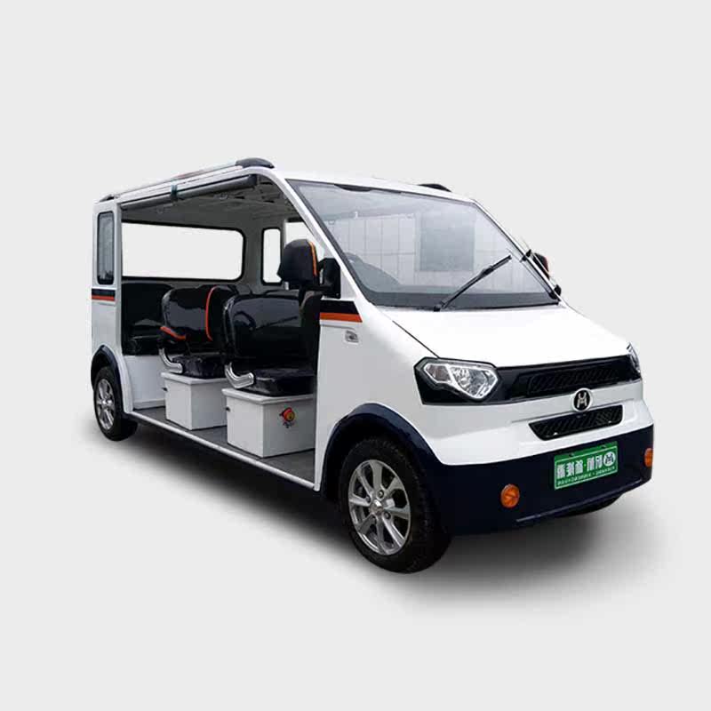 电动四轮车旅游观光车新款8座保安巡逻车景区游览接待看房电瓶车