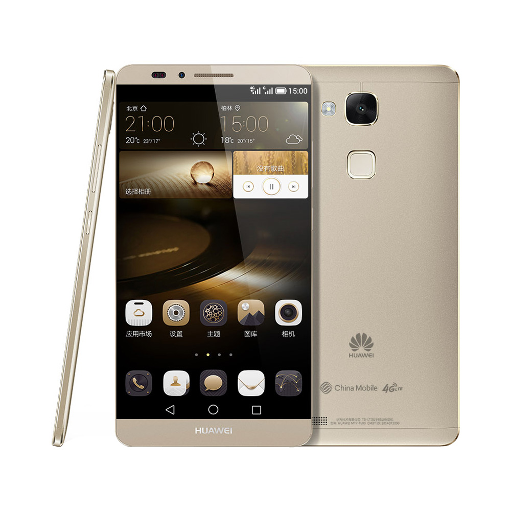 尊爵【送皮套钢化膜】huawei/华为 mate7高配版手机mt7双4g电信