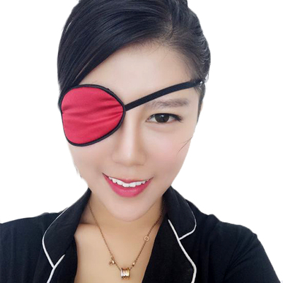 成人儿童海盗独眼龙眼罩单眼罩弱视全遮盖单眼矫正纠训练弱视眼罩