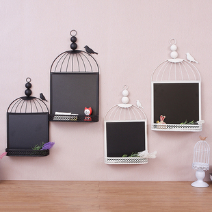 美式复古小黑板创意装饰品墙挂件电视机留言板酒吧咖啡厅餐厅壁挂