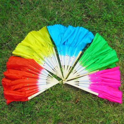 舞蹈扇秧歌扇跳舞扇成人加长单色双面表演出道具扇广场舞扇子包邮