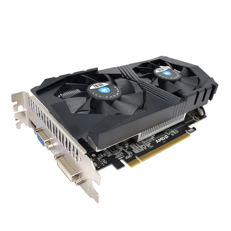 铭影hd6850 2gb镭影者d5 800/4000mhz 256bit电脑独立游戏显卡