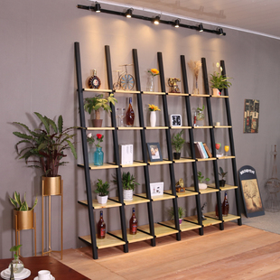 展示架陈列架创意现代简约铁艺梯形自由组合样品公司产品展厅鞋架