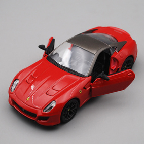 比美高 1:32 法拉利 加利福利亚 california红色合金超跑汽车模型