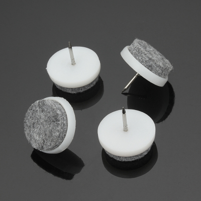 高档家具毛毡脚钉 桌椅地脚钉木地板防护脚垫橱柜沙发防滑垫包邮