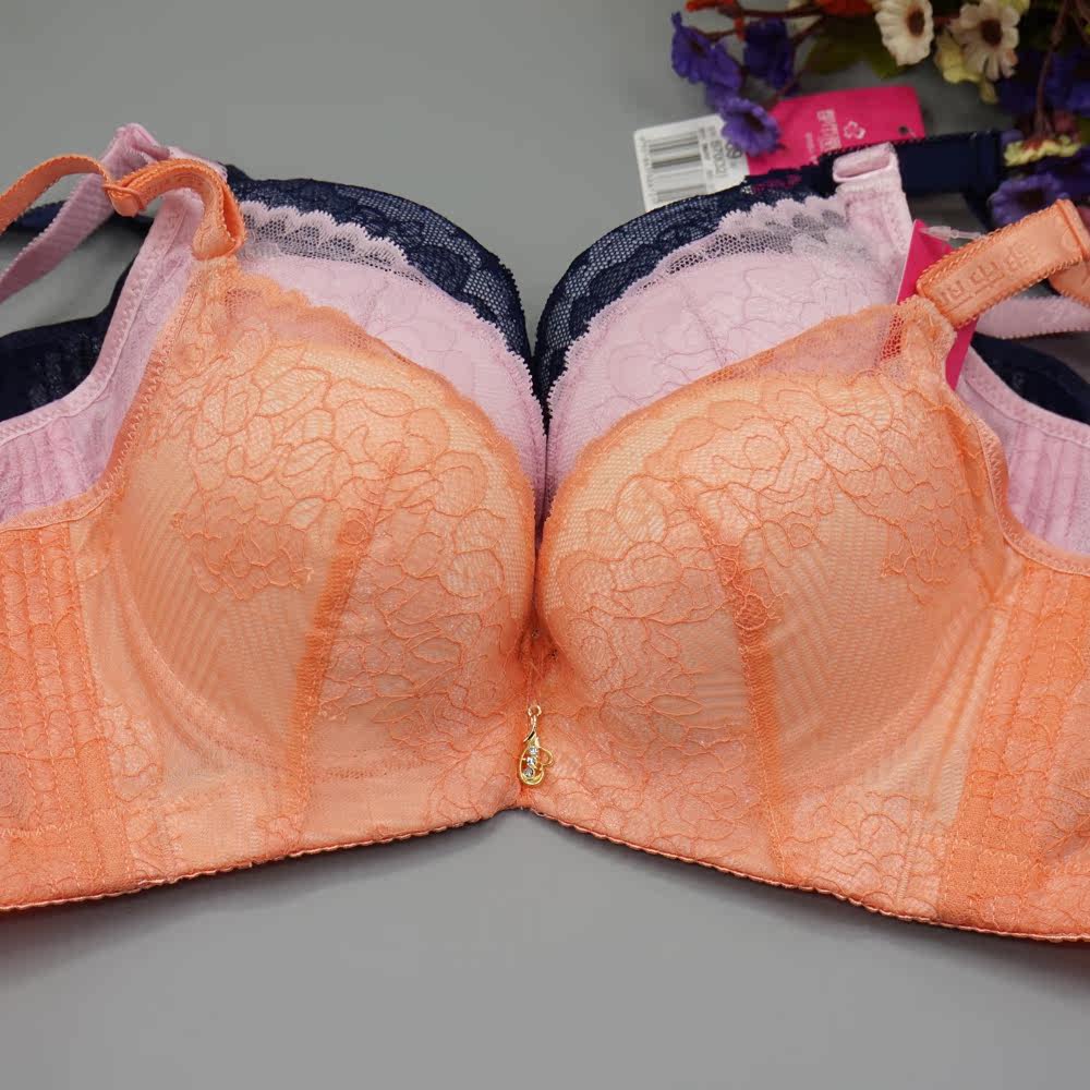 都市丽人丝滑蕾丝强收副乳u型美背a/b杯女士内衣文胸2b6127旗舰店