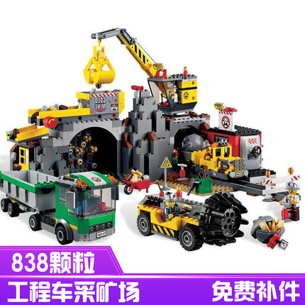 乐拼积木02073兼容乐高城市系列4207自动化停车场男孩子拼装玩具_7折